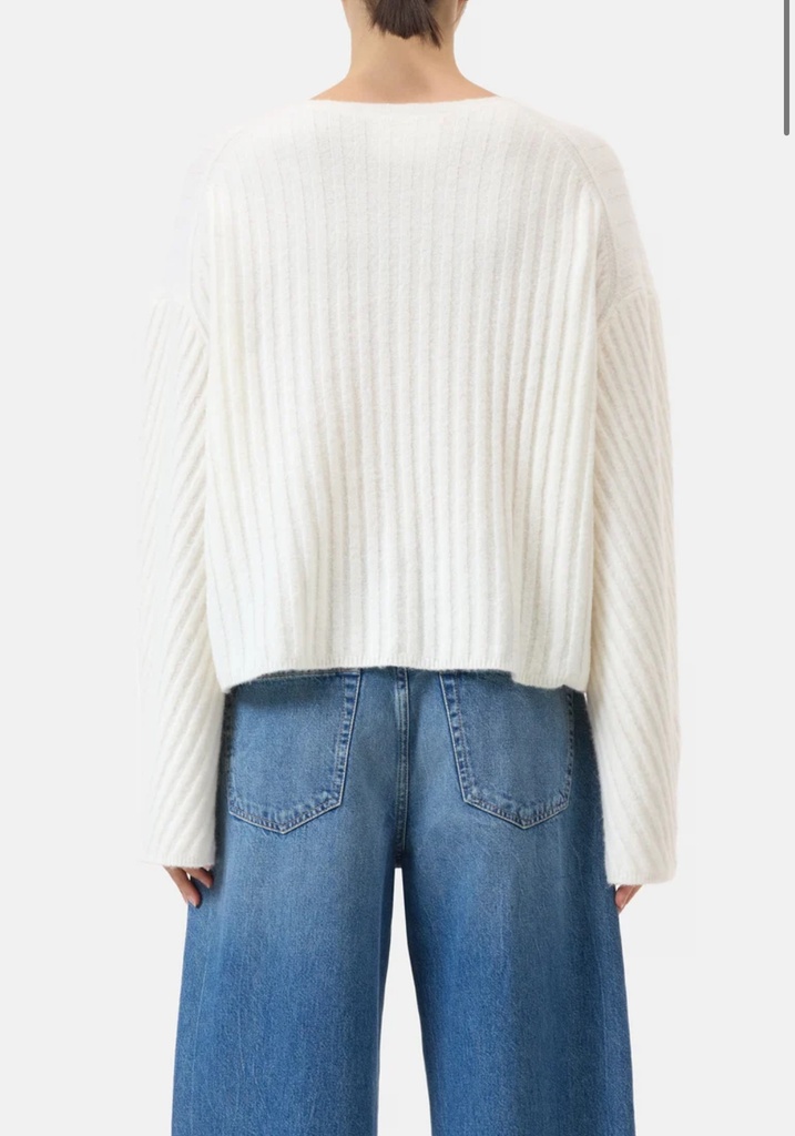 Crew Neck Rib