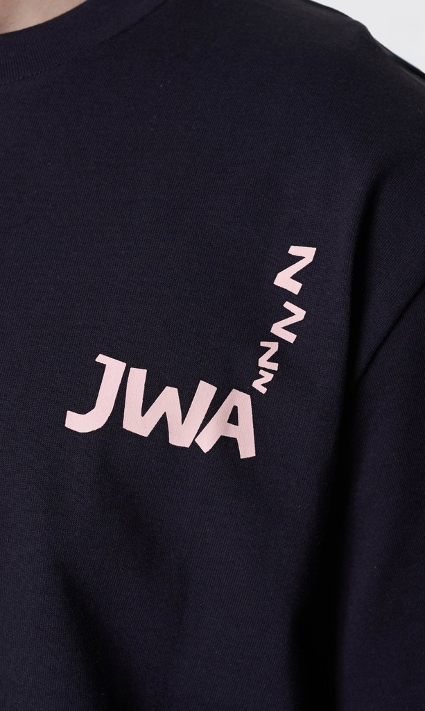 JWA Back Print T-shirt in Dark Navy