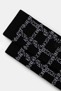 Logo Grid-Print Socks