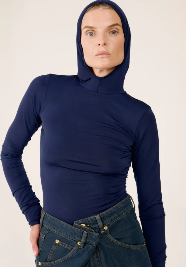 Billie - Slim Fit Long Sleeve Hoodie Top