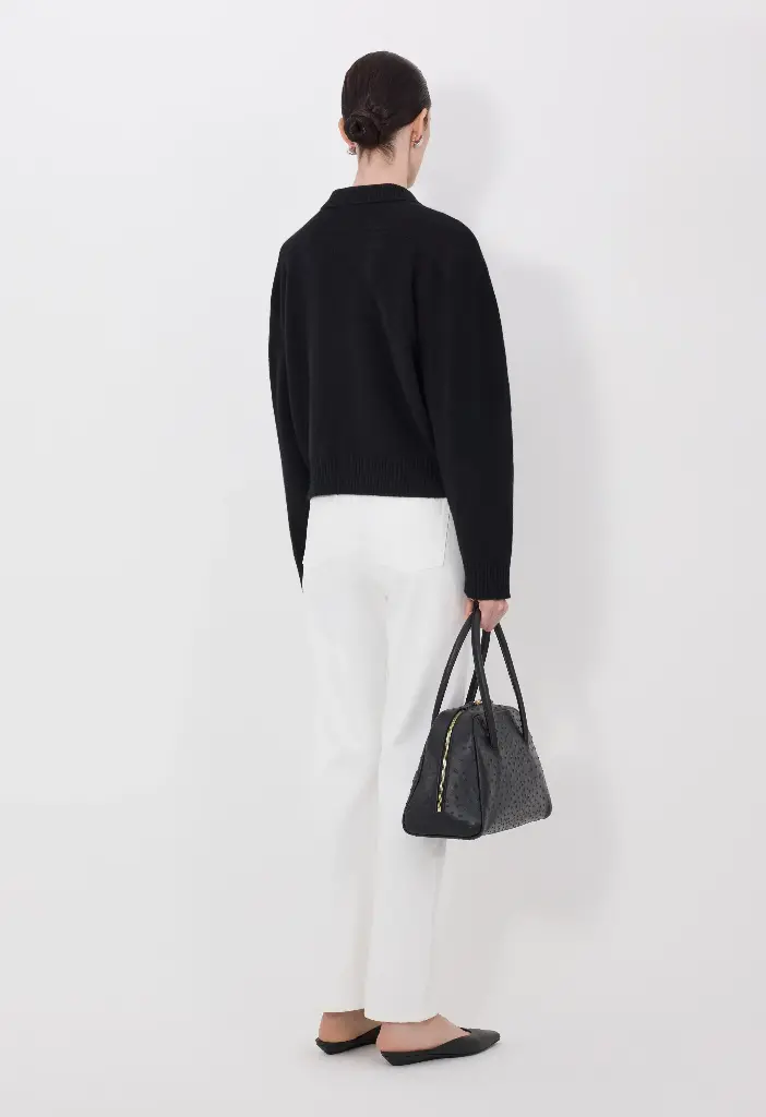 Homere LDS Polo Collar Sweater 