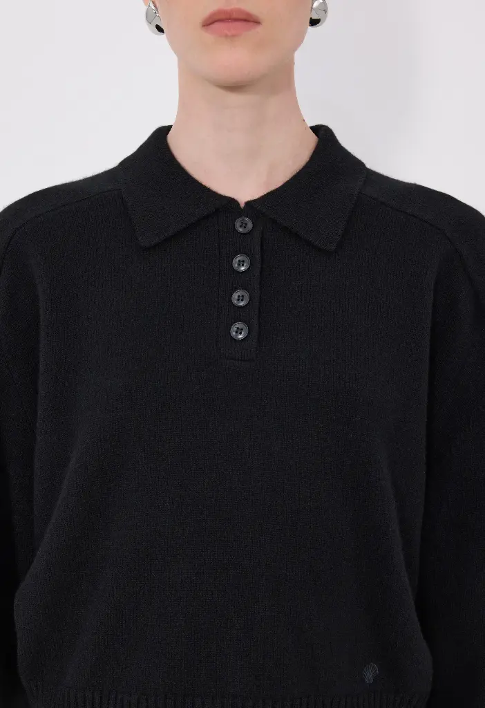 Homere LDS Polo Collar Sweater 