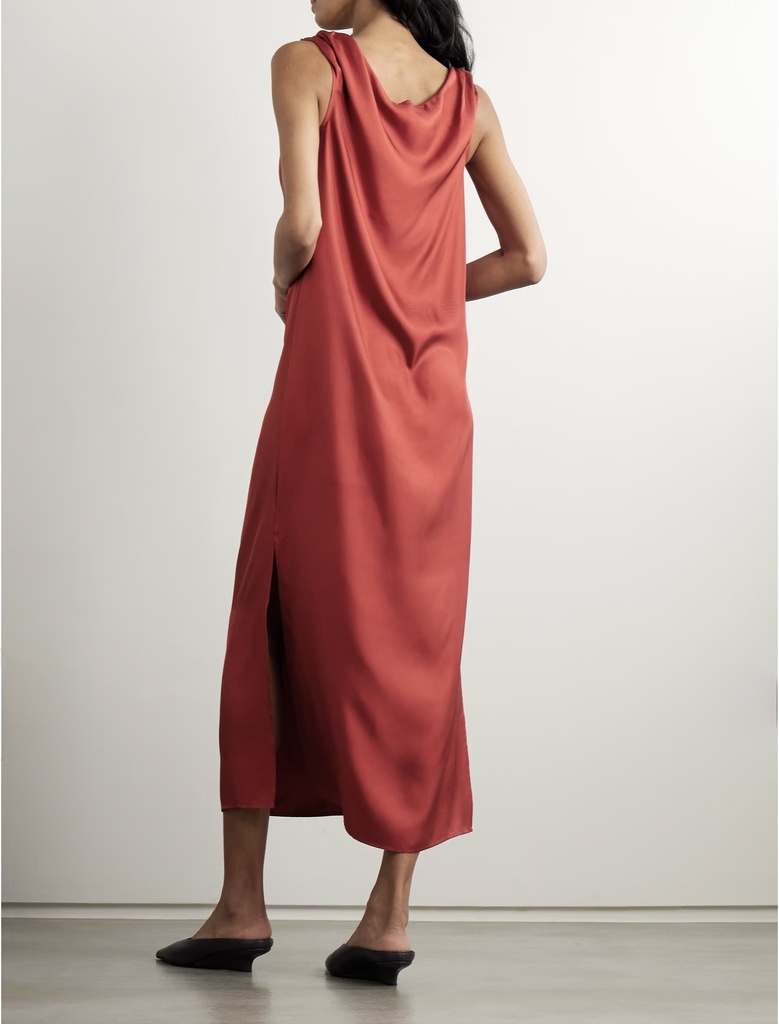 Tomato Long Dress Moun