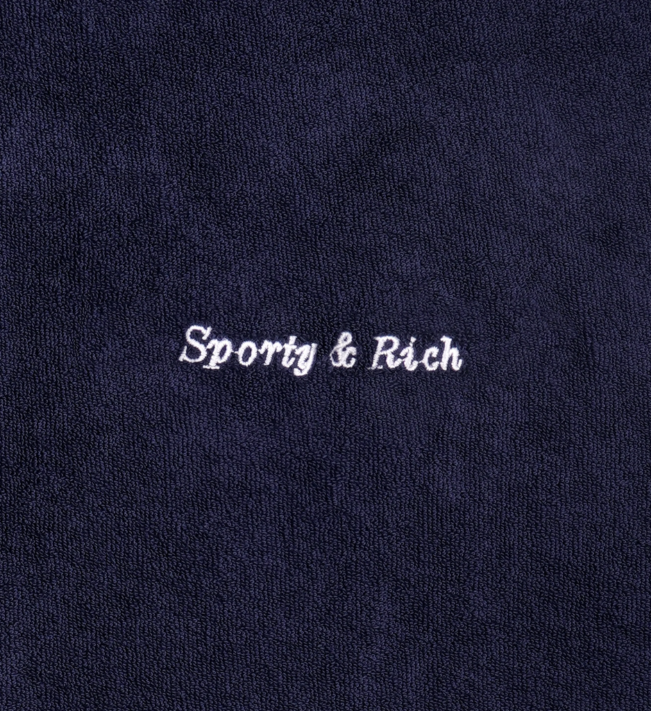 Eden Script Terry Polo Dark Navy