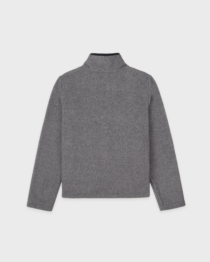 Serif Logo Zipped Polar Fleece