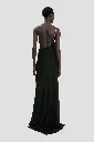 Chain Detail Halter Gown