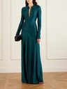 Long Sleeve Cut-Out Gown 