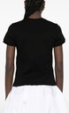 T-shirt with embroidered logo black