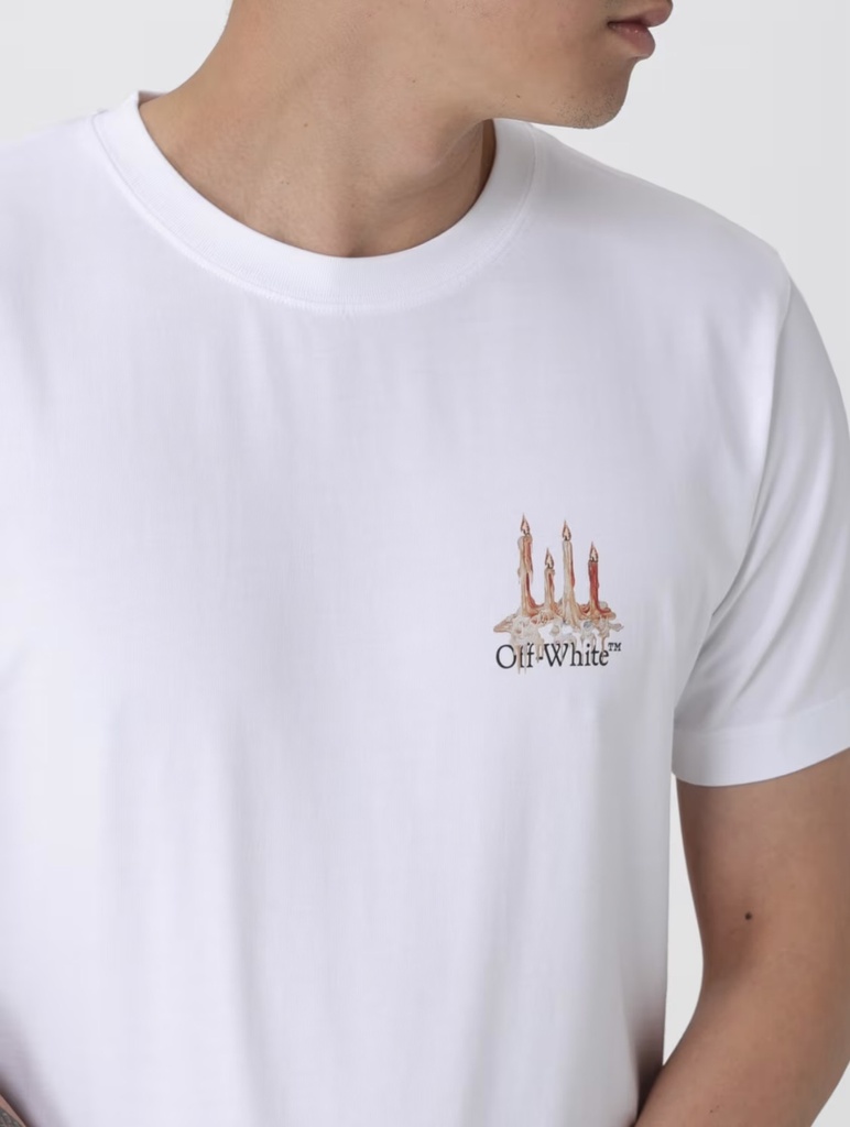 Building Arrow Slim S/S Tee White - Black