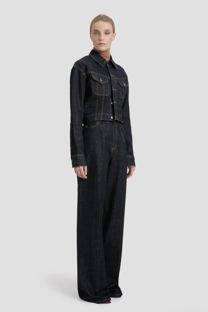 Cropped Denim Jacket