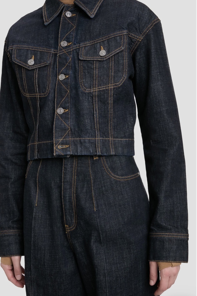 Cropped Denim Jacket