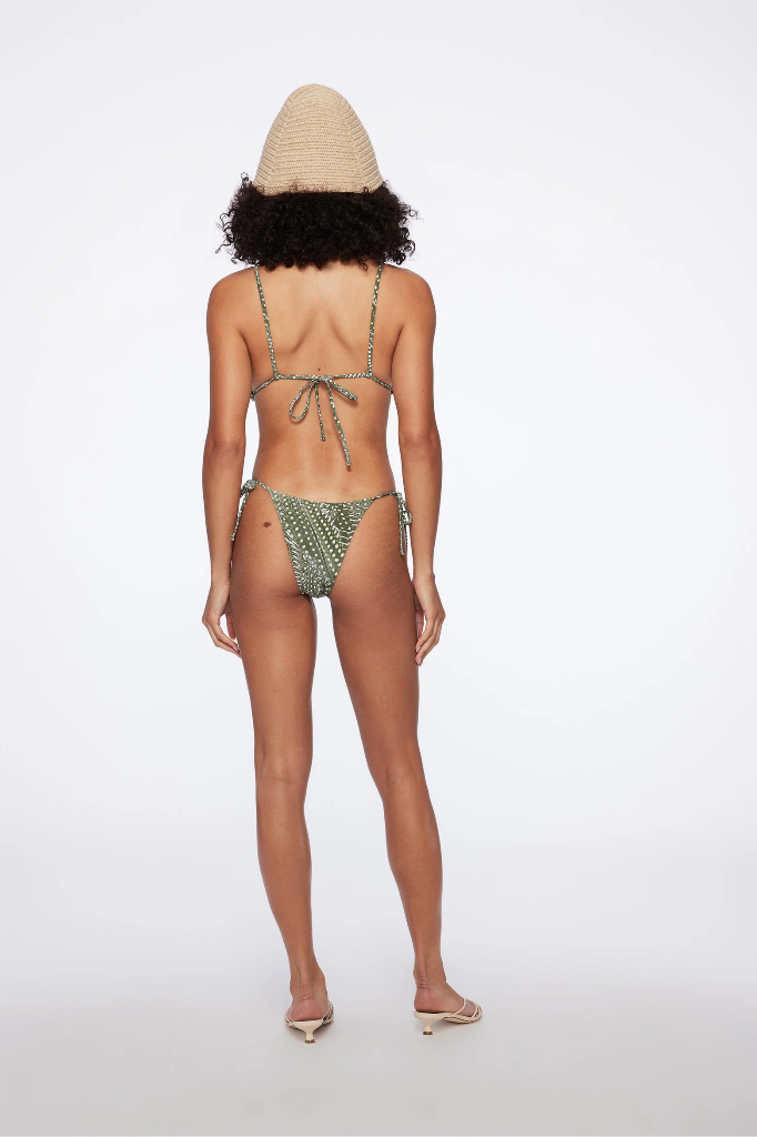 PRAIA BOTTOM Olive Guinea