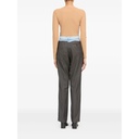 Denim Trousers With Waist Insert