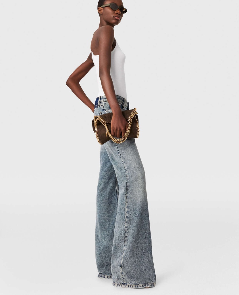 Mid Blue Bootcut Leg 