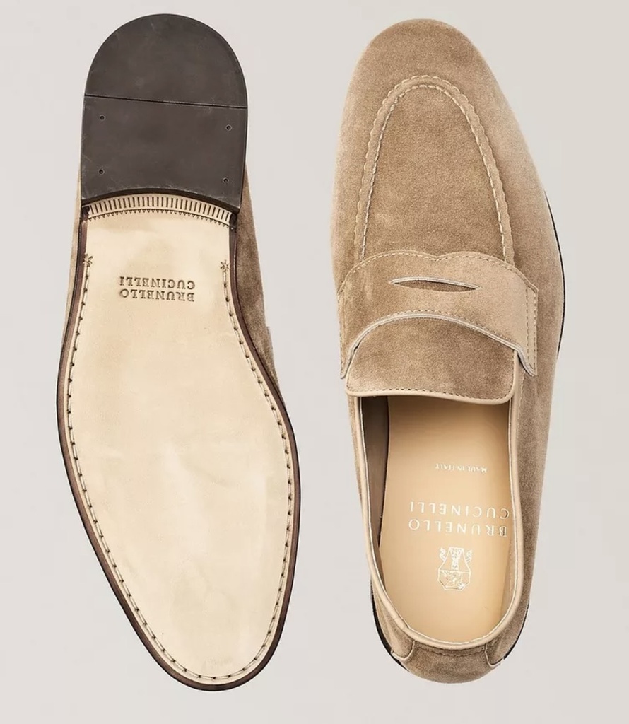 Suede Soft Penny Loafers