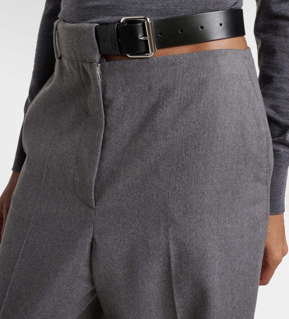 Dropped Waist Straight Leg Classic Tailoring 