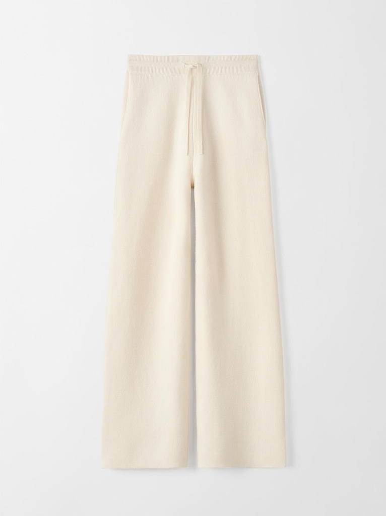 Double Knit Pants Feather White