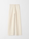Double Knit Pants Feather White