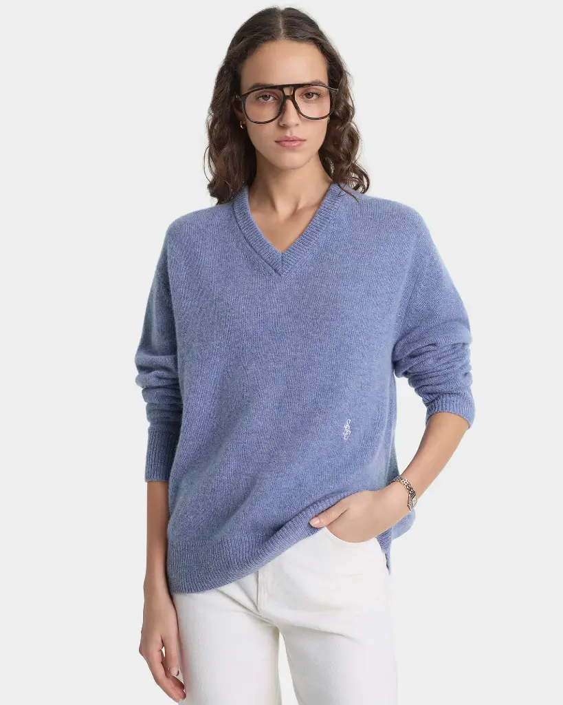 SRC Cashmere V-Neck Sweater 
