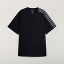 Y-3 Raw Edge 3-Stripes Short Sleeve Tee
