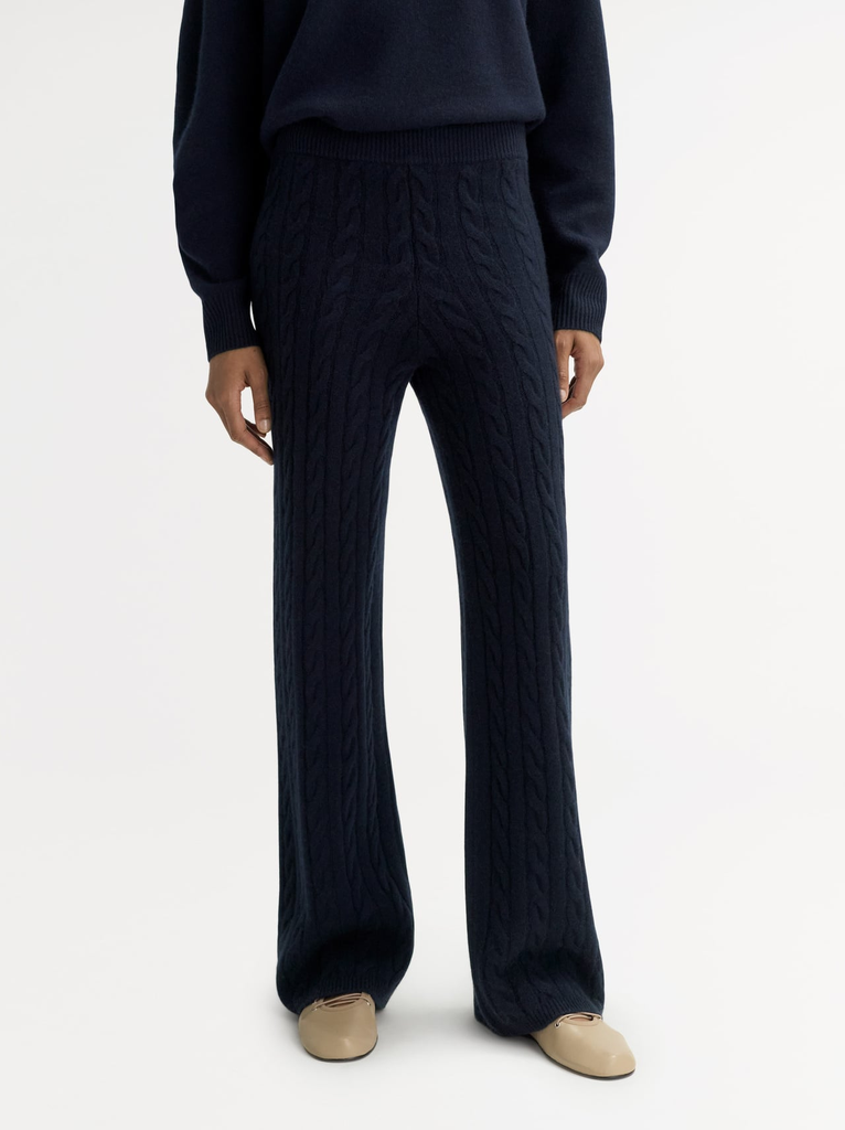 Cable Knit Pants