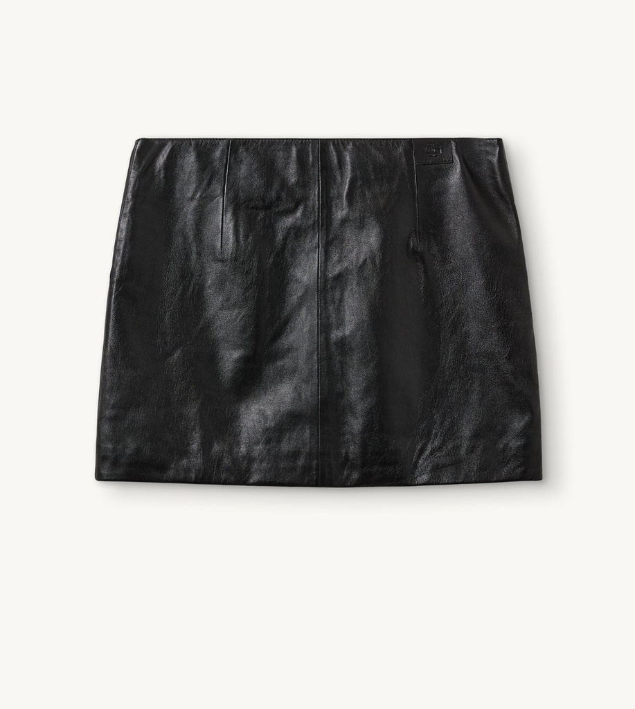 Soho Mini Button Skirt