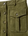 Suede Mini Skirt