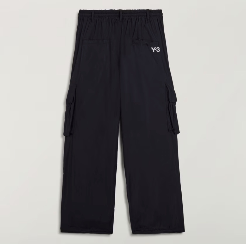Y-3 Nylon Wired 3 Stripes Cargo Pants 