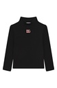 Interlock Turtleneck With DG Logo Embroidery