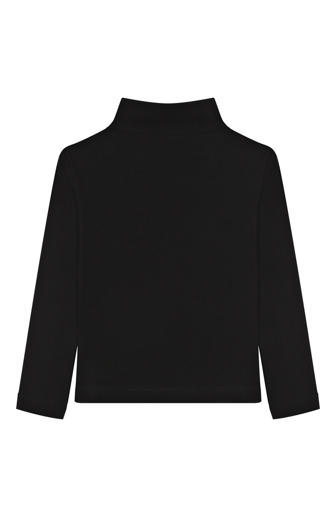 Interlock Turtleneck With DG Logo Embroidery