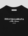 Short Sleeved Jersey T-Shirt With Dolce&Gabbana Print