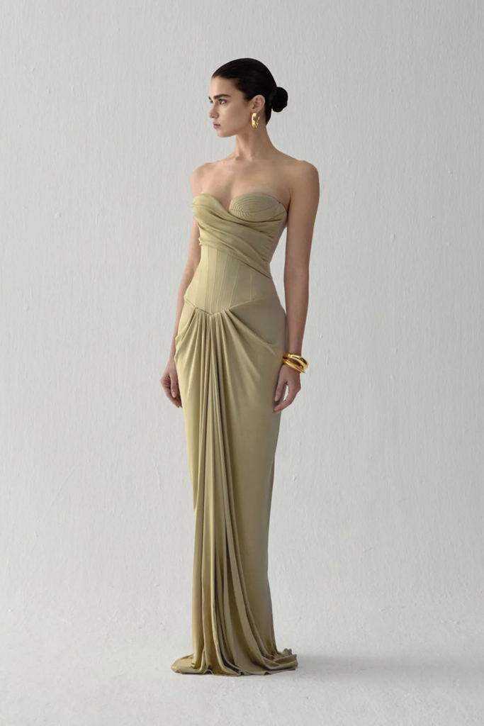 Untitled Maxi Dres in Riviera 