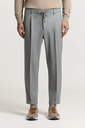 Jogger Trousers in Pure Wool Carded Gabardine