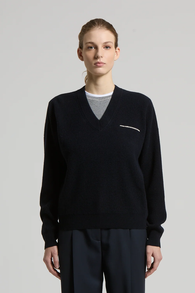 Peserico Sign V Neck Sweater 