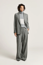 Wool and Cashmere Flannel Trousers