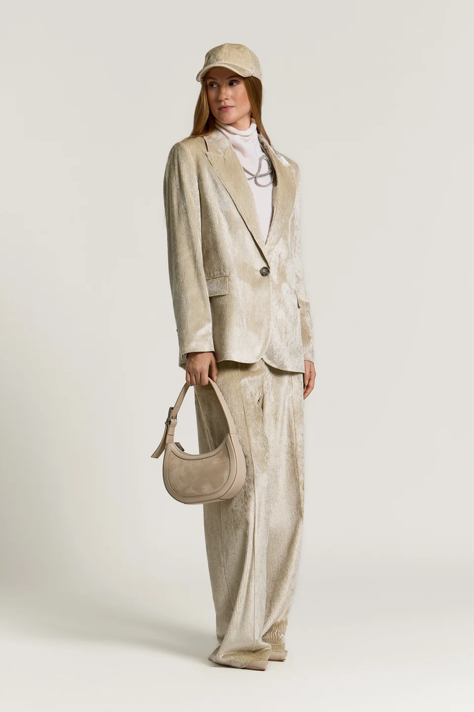 Velvet Palazzo Trousers
