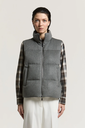 Reversible Vest in Wool, Cashmere and Taffeta