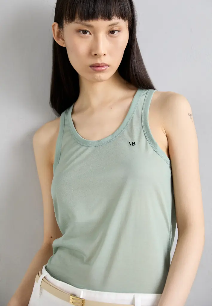Cotton Crepe Tank