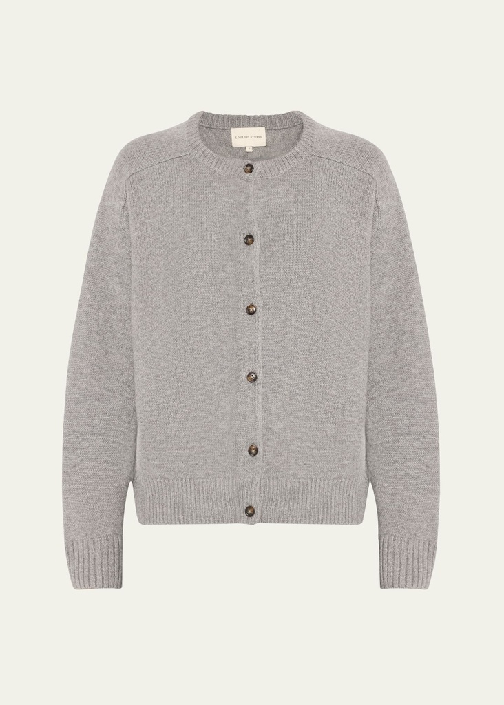 Wool And Cashmere Cardigan Aidar