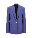 Single-Breasted Virgin Wool Blazer