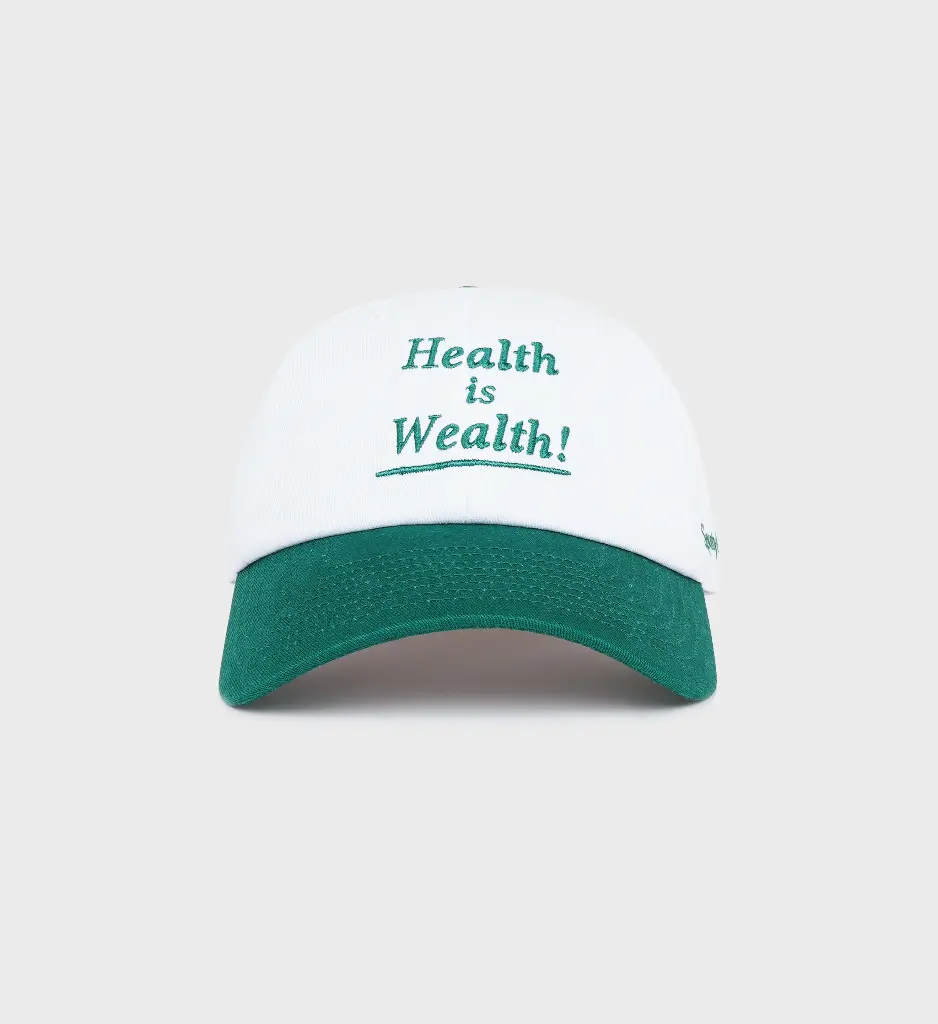 Baseball Cap Health Is Wealth