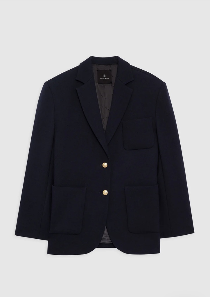 Kinsley Wool-Blend Single-Breasted Blazer