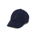 Denim Baseball Cap With Anchor Logo