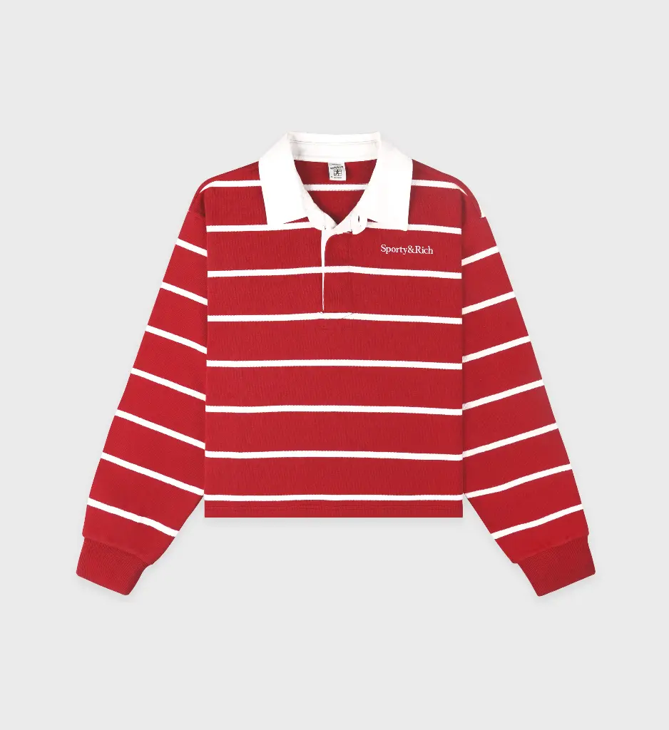 Serif Logo Rugby Polo