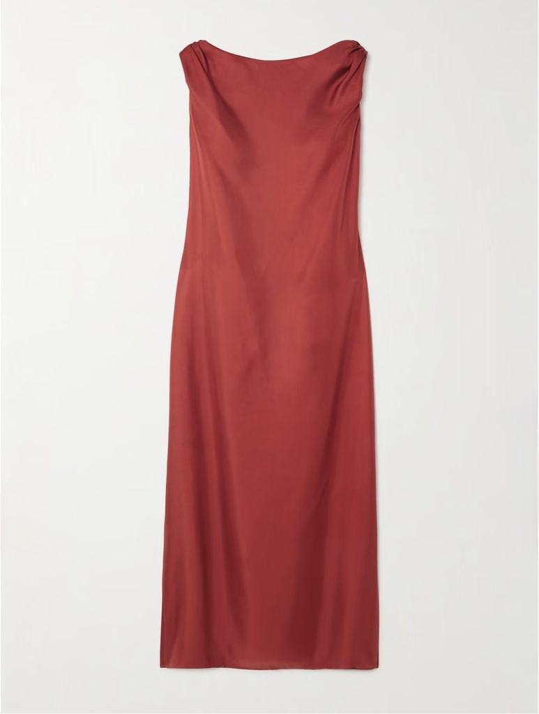 Tomato Long Dress Moun