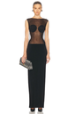 La Robe Platano Dress Black