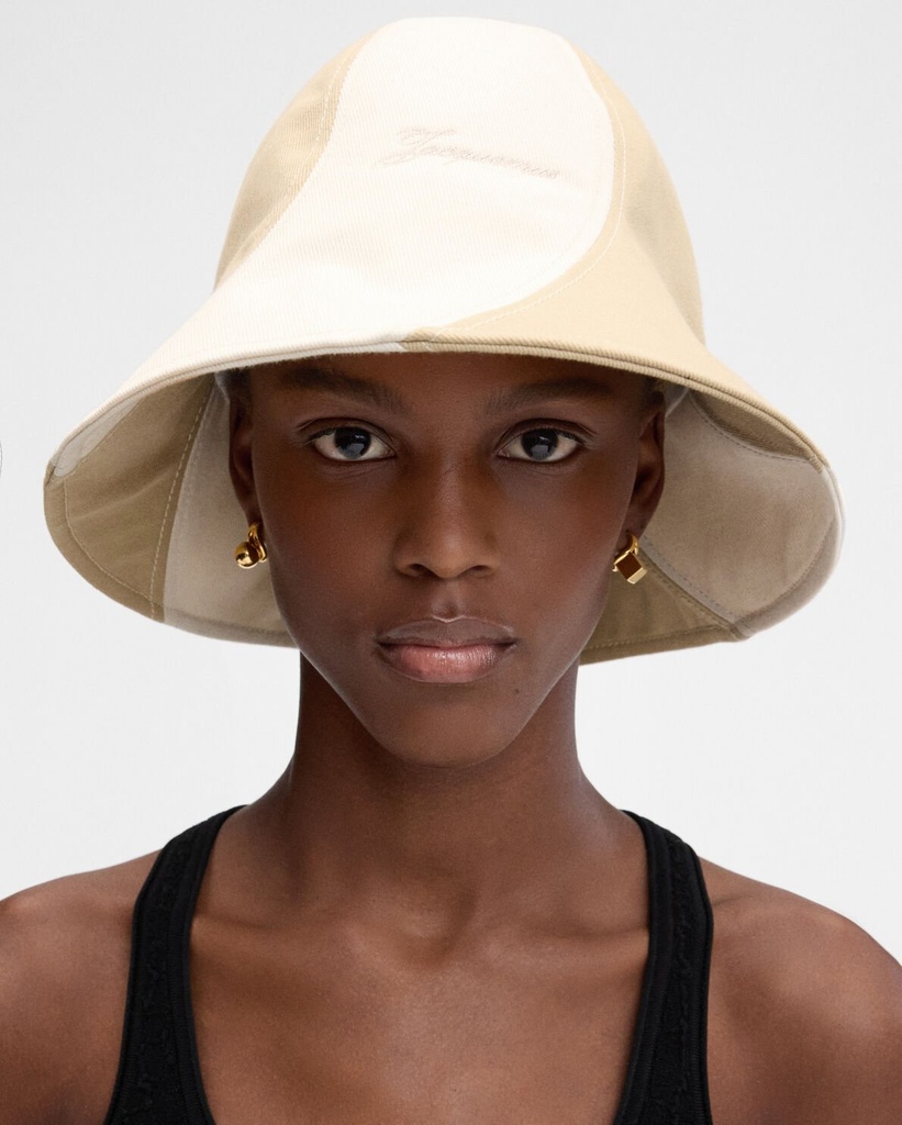 Le Bob Gelato Bucket-Hat Beige/Off-White