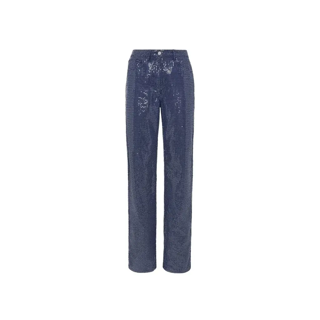 Pantalone Tasche Navy Blue Temina