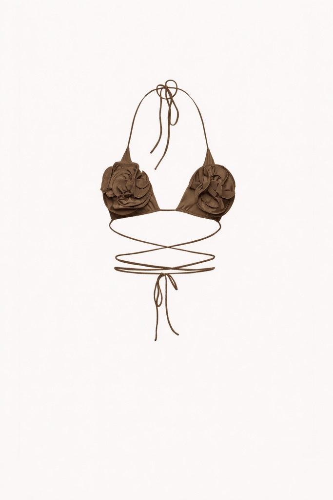 Swim Bra 04 Brown