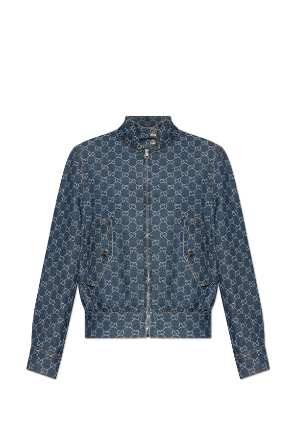 Denim Gg Jacquard Jacket